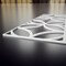 Ekena Millwork Medium Crosby Decorative Fretwork Wall Panels in Architectural Grde PVC, 15 3/8"W x 15 3/8"H x 3/8"T WALP16X16CRO - alternate 2